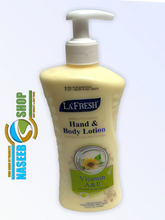 Load image into Gallery viewer, LA&#39;FRESH Hand &amp; Body Lotion
